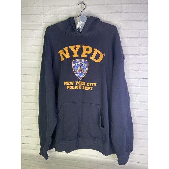 NYPD Shirts New York City Police Department Logo Licensed Hoodie